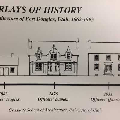 Overlays of history : the architecture of Fort Douglas, Utah, 1`862-1995