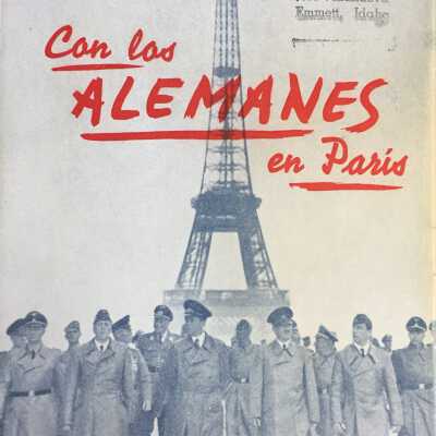 Con los alemanes en Paris : Paginas de un diario