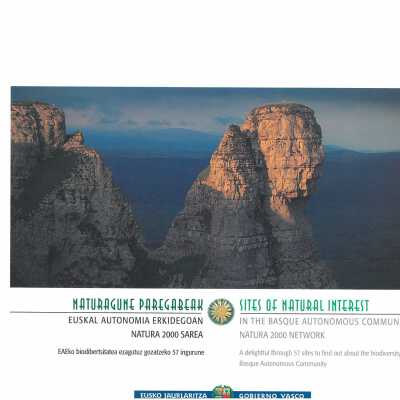 Naturagune paregabeak Euskal Autonomia Erkidegoan : Natura 2000 sarea = Sites of natural interest in the Basque Autonomous Community : Natura 2000 Network