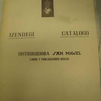 Izendegi Catalogo