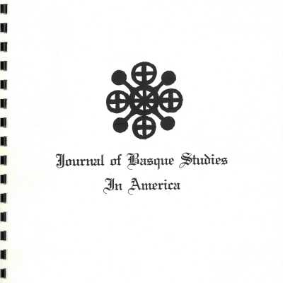 Journal of the Society of Basque Studies in America