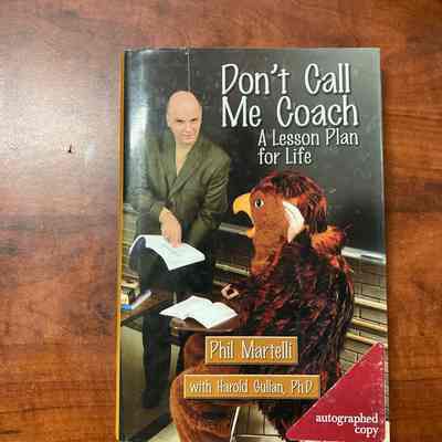 Don’t Call Me Coach book-Phil Martelli