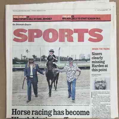 2024 Inquirer Sports - Jayson Werth's horse