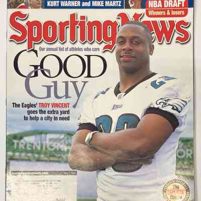 2003 Sporting News-Troy Vincent cover