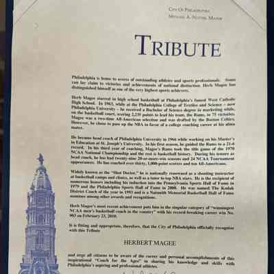 Mayoral Tribute - March 9, 2010