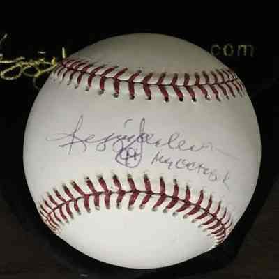 reggie jackson signed baseball
