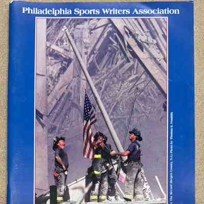 2002 Phila. Sports Writers Association dinner program