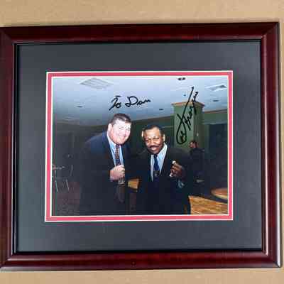 Joe Frazier signed photo
