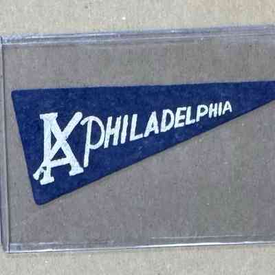 Athletics mini pennant