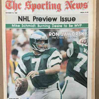 1980 Sporting News - Ron Jaworski