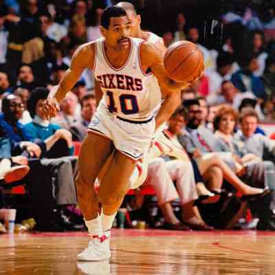Maurice Cheeks photograph (mounted poster)