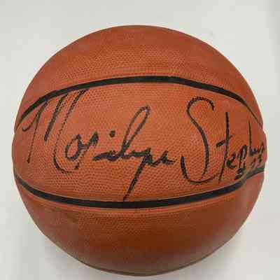 Marilyn Stephens signed basketball