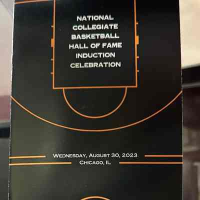 Collegiate Basketball Hall of Fame Induction Program - August 30, 2023