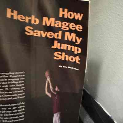 "How Herb Magee Saved My Jump Shot"-March 1989 PhillySport Magazine Article