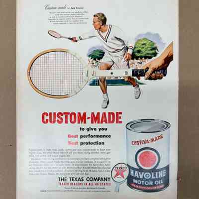 Texaco magazine ad - Jack Kramer