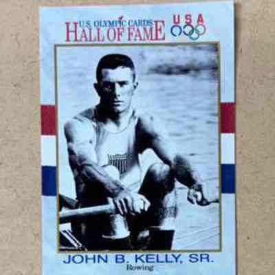 John B Kelly Olympic Hall of Fame card