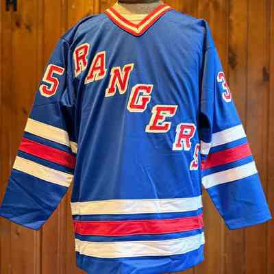 Mike Richter signed NY Rangers #35 jersey