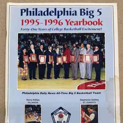 1995-96 Big 5 yearbook