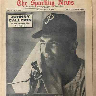1964 Sporting News - Johnny Callison