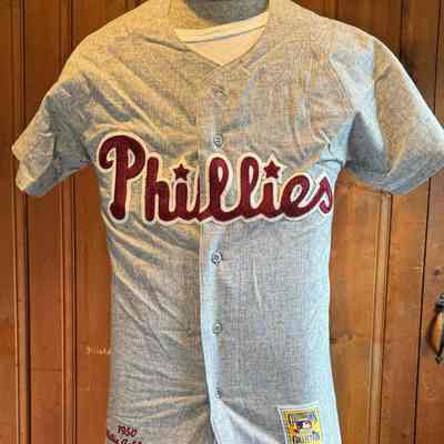 Richie Ashburn 1950 Phillies #1 jersey