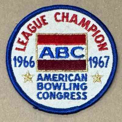 1967-68 American Bowling Congress league champion patch