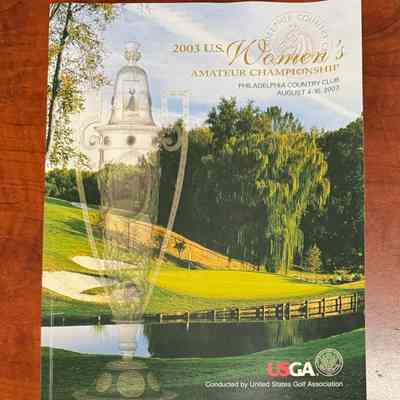 2003 Women's Amateur program - Philadelphia Country Club