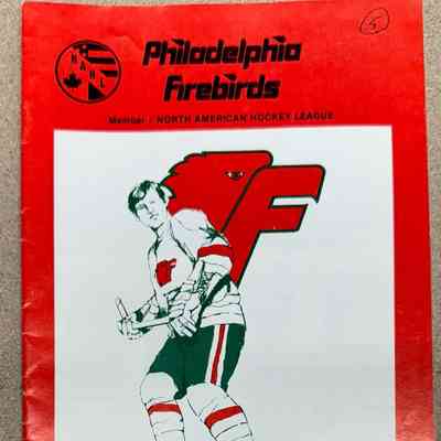 1974-75 Firebirds Program