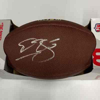 Donovan McNabb signed football