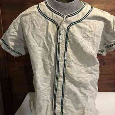 Antique flannel baseball jersey # 10