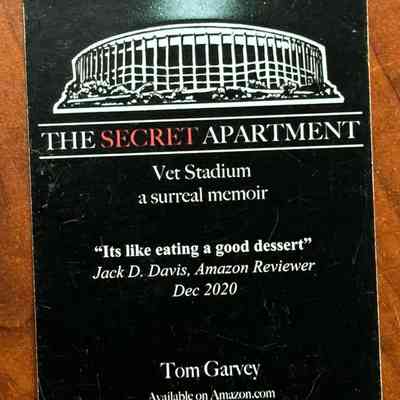 The Secret Apartment - book -Veterans Stadium