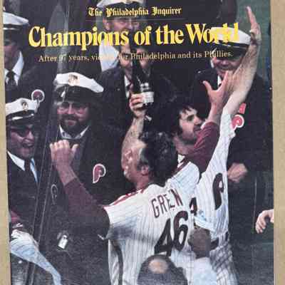 Inquirer 1980 World Series supplement