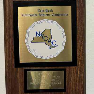 1992-93 NYCAC Coach of the Year Award