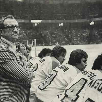 Fred Shero photograph (mounted poster)