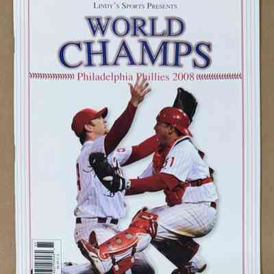 2008 Phillies World Series booklet
