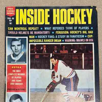 1968-69 Sports Quarterly Inside Hockey yearbook
