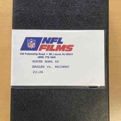 1980 Eagles Super Bowl VHS