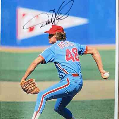 Dickie Noles signed photo