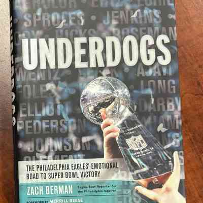 Underdogs-book on 2017 Eagles (signed)
