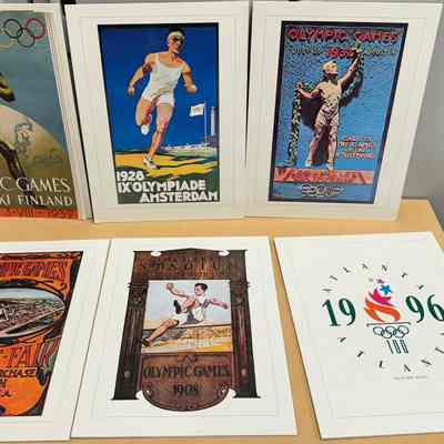 Mounted Olympics Posters