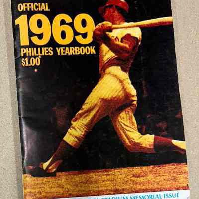 1969 Phillies Yearbook