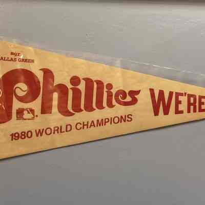 1980 Phillies World Series pennant