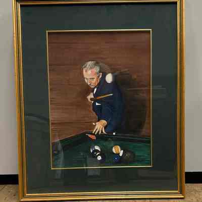 Willie Mosconi print