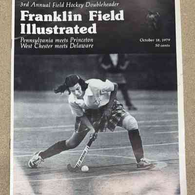 1979 Field Hockey Doubleheader program