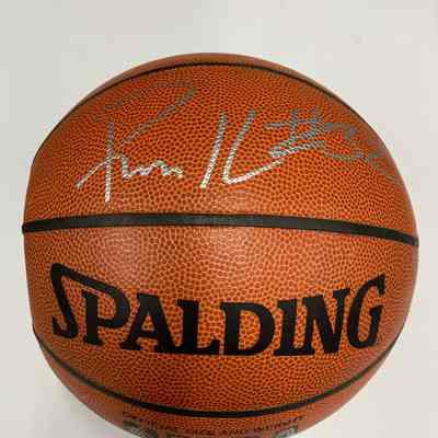 Rip Hamilton signed basketball
