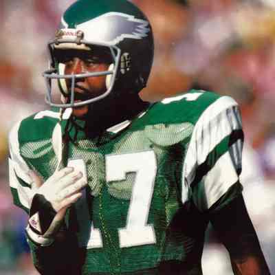 Harold Carmichael photograph (mounted poster)
