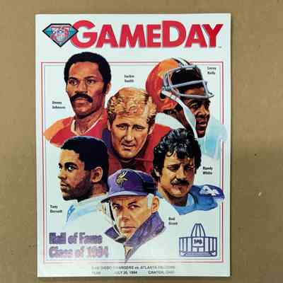 1994 Hall of Fame Game program-Leroy Kelly