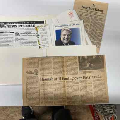 Bucko Kilroy memorabilia