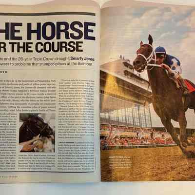 Sports Illustrated article - Smarty Jones - 2004