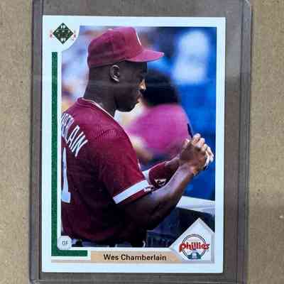 Wes Chamberlain baseball card