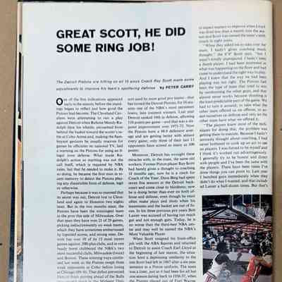 1974 Sports Illustrated - article on Ray Scott